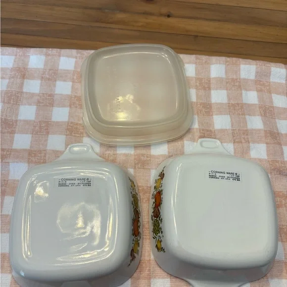 Corningware Petite White Ceramic Baking Dish with Handle - Picture 3 of 8